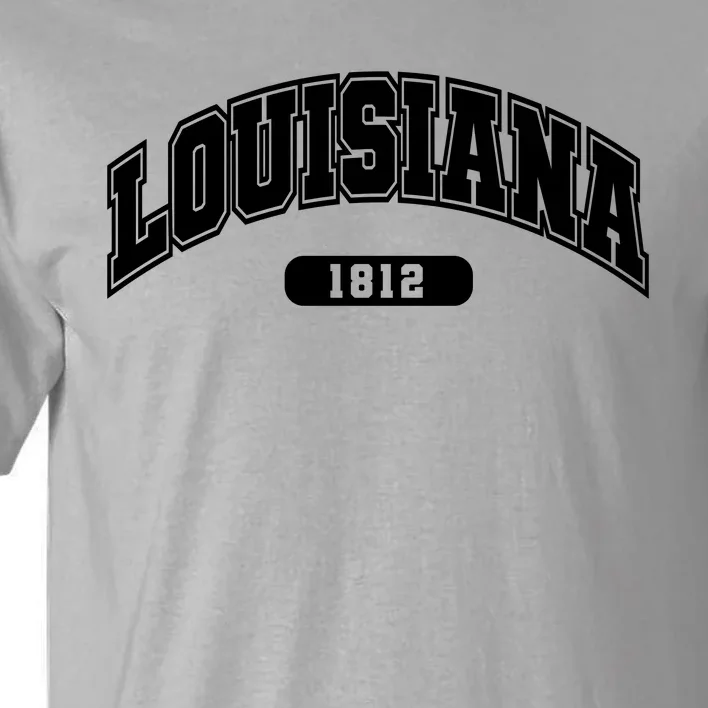 Louisiana Collegiate Style 1812 Tall T-Shirt