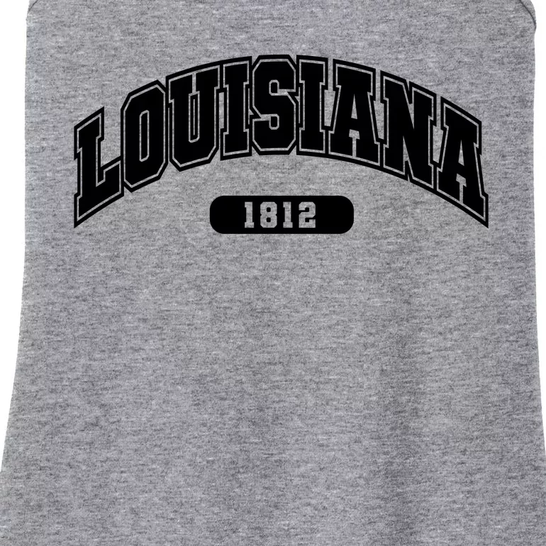 Louisiana Collegiate Style 1812 Ladies Essential Tank