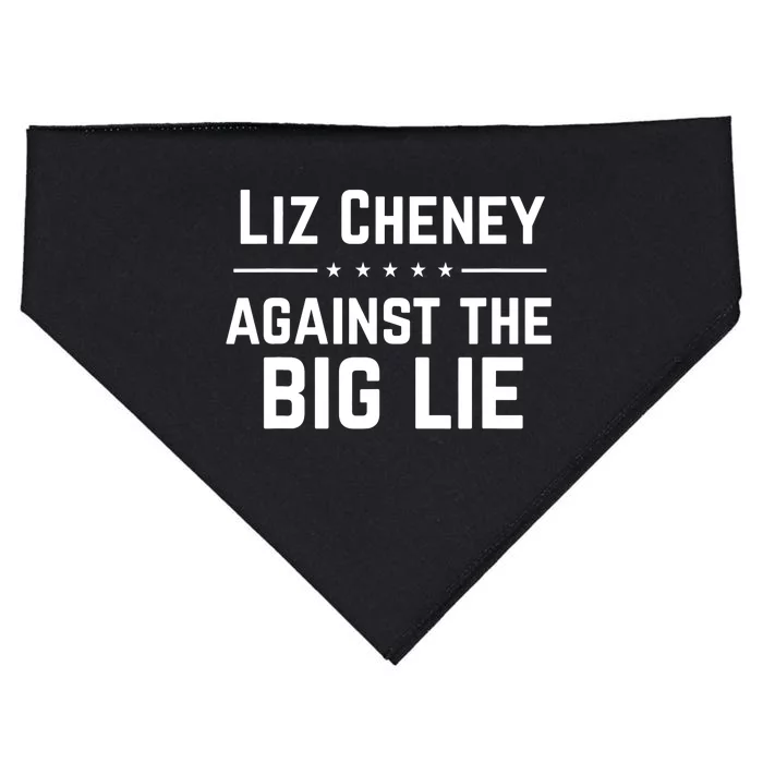 Liz Cheney Supporter USA-Made Doggie Bandana