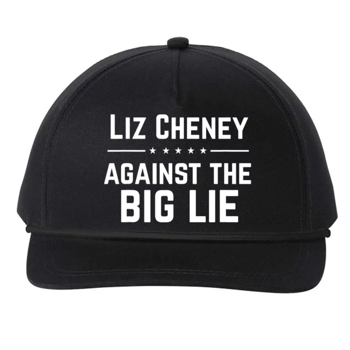 Liz Cheney Supporter Snapback Five-Panel Rope Hat