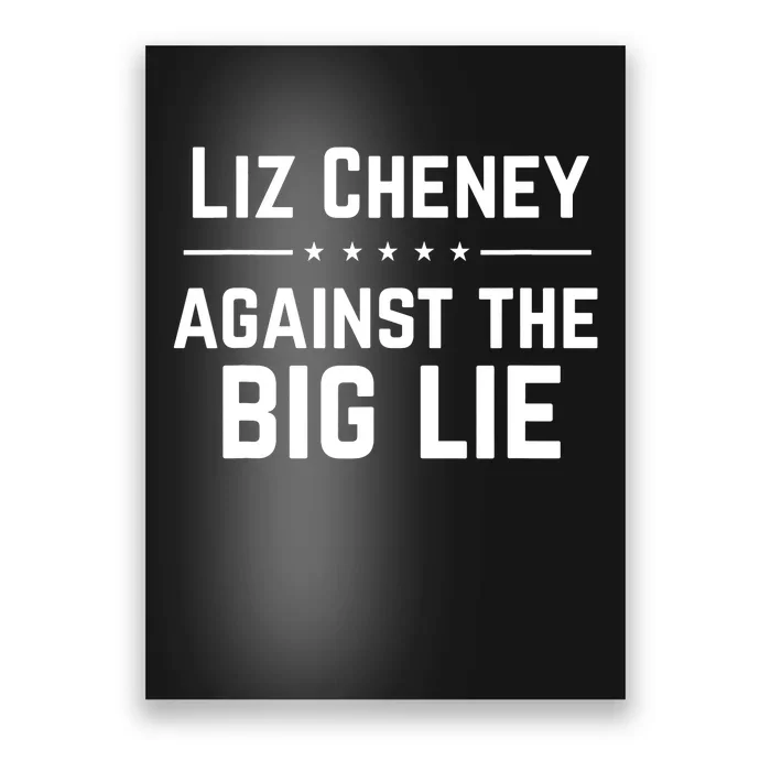 Liz Cheney Supporter Poster