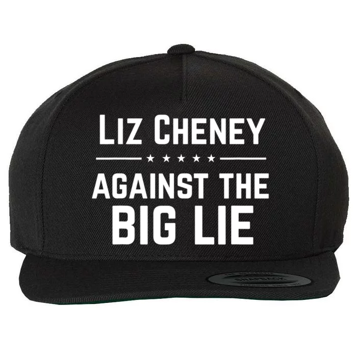 Liz Cheney Supporter Wool Snapback Cap