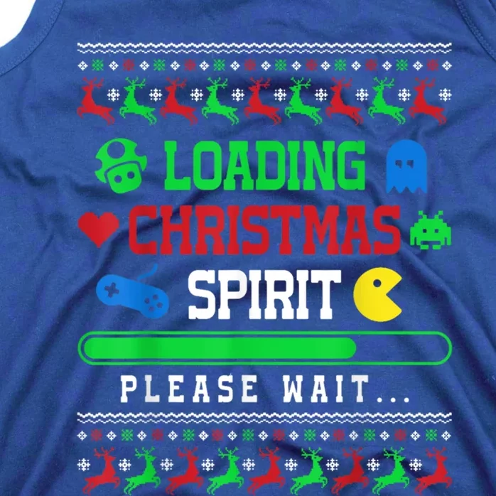 Loading Christmas Spirit Funny Ugly Sweater Christmas Squad Gift Tank Top