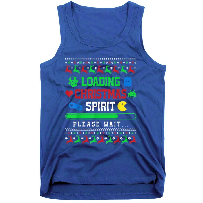 Loading Christmas Spirit Funny Ugly Sweater Christmas Squad Gift Tank Top