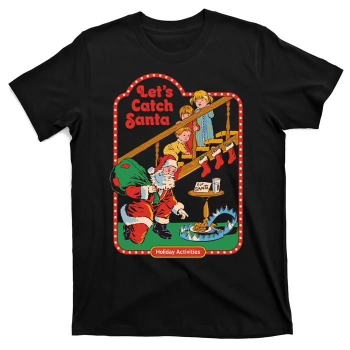 Let's Catch Santa Holiday Archives T-Shirt