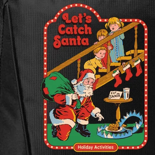 Let's Catch Santa Holiday Archives City Backpack