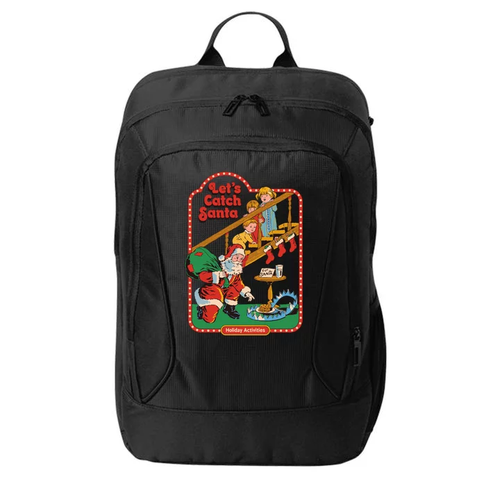 Let's Catch Santa Holiday Archives City Backpack