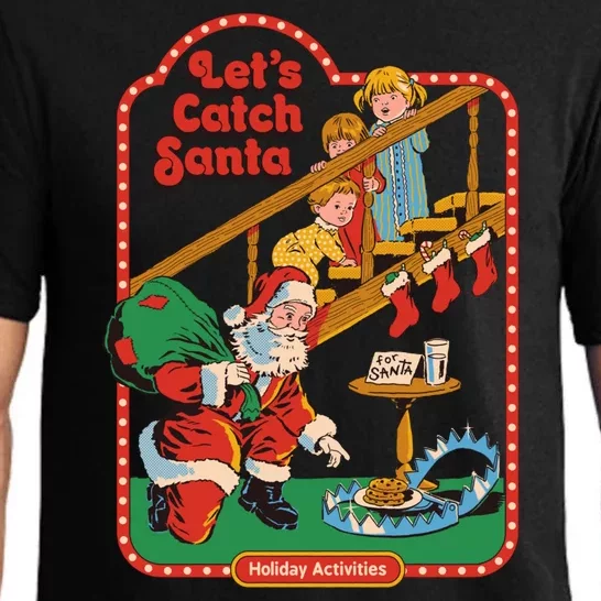 Let's Catch Santa Holiday Archives Pajama Set