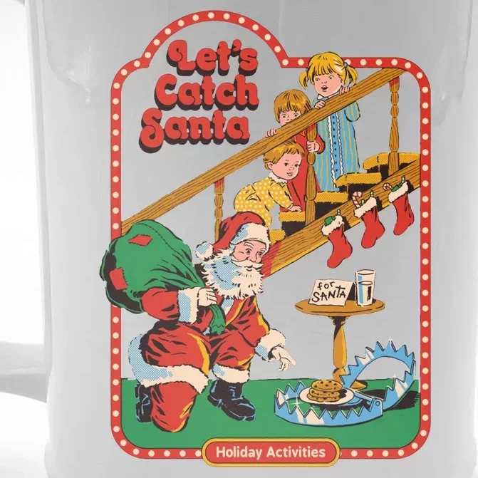 Let's Catch Santa Holiday Archives Front & Back Beer Stein