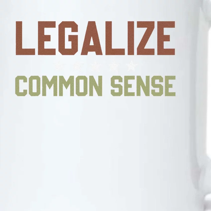 Legalize Common Sense Retro Black Color Changing Mug