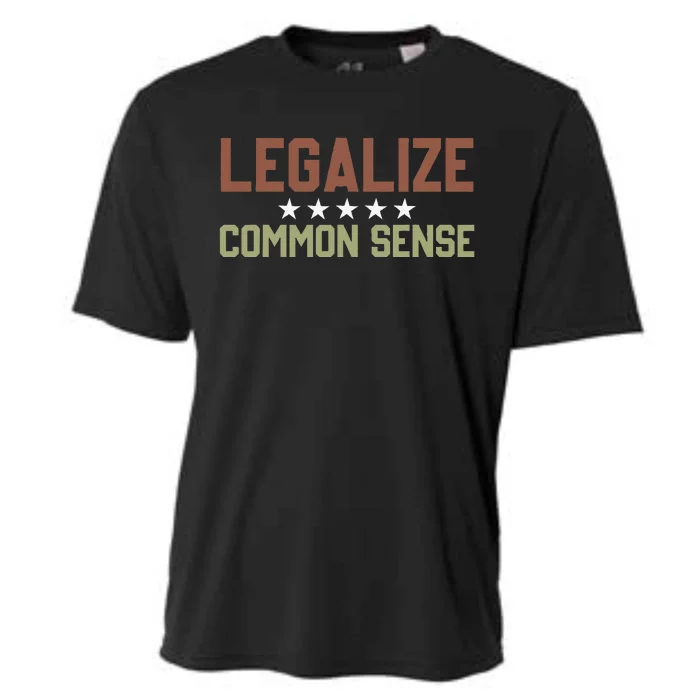 Legalize Common Sense Retro Cooling Performance Crew T-Shirt