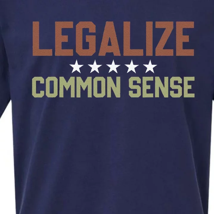 Legalize Common Sense Retro Sueded Cloud Jersey T-Shirt