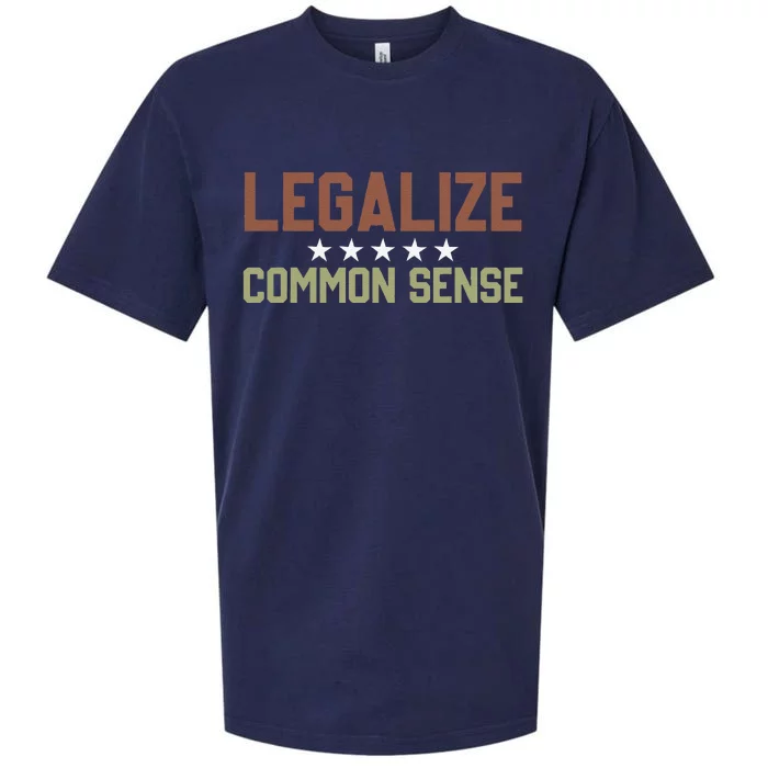 Legalize Common Sense Retro Sueded Cloud Jersey T-Shirt