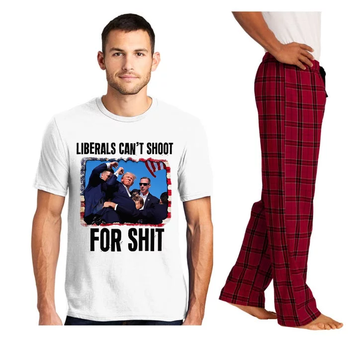 Liberals CanT Shoot For Shit Pajama Set