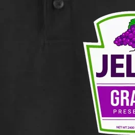 Lazy Costume S Grape Jelly Jar For Halloween Dry Zone Grid Performance Polo