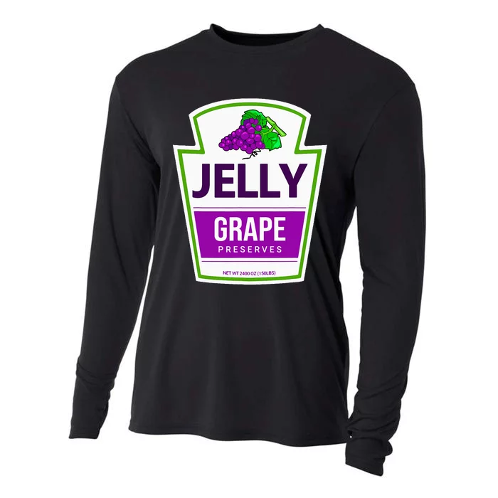 Lazy Costume S Grape Jelly Jar For Halloween Cooling Performance Long Sleeve Crew