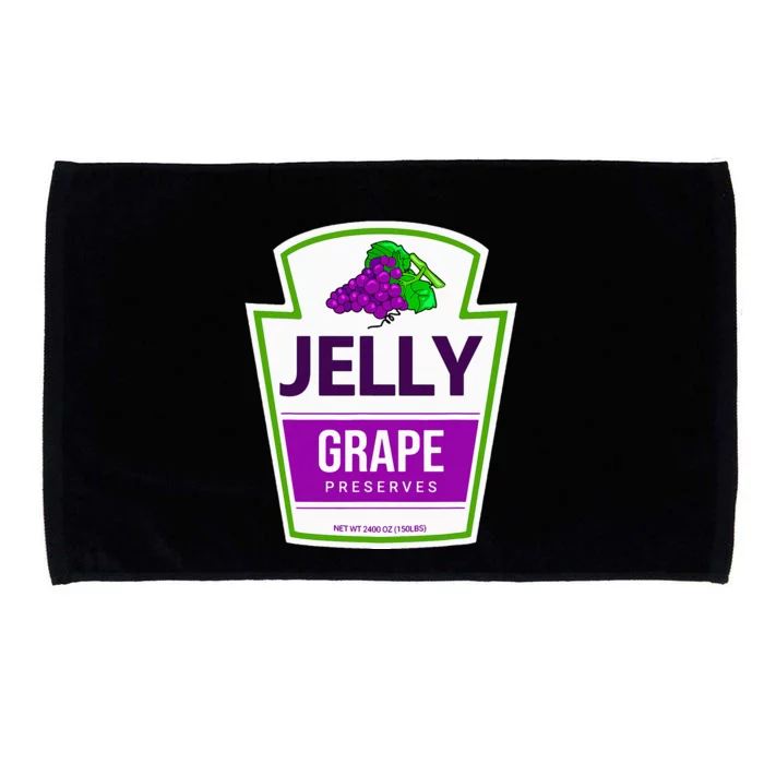 Lazy Costume S Grape Jelly Jar For Halloween Microfiber Hand Towel