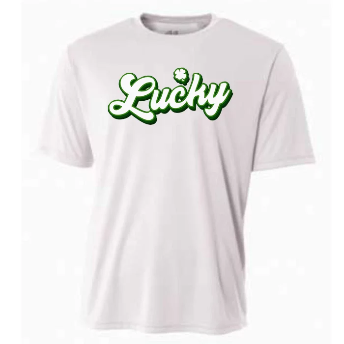 Lucky Charm Shamrock Lucky Cooling Performance Crew T-Shirt