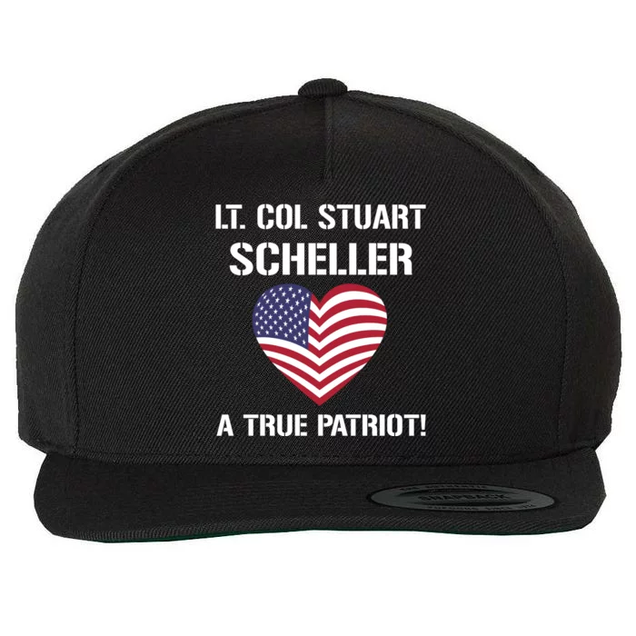 Lt. Col. Stuart Scheller A True Patriot Wool Snapback Cap