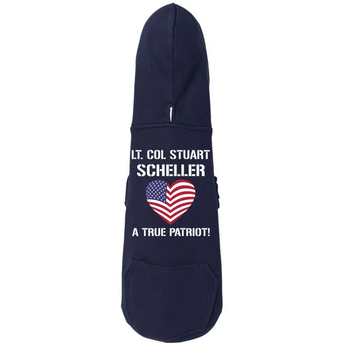 Lt. Col. Stuart Scheller A True Patriot Doggie 3-End Fleece Hoodie