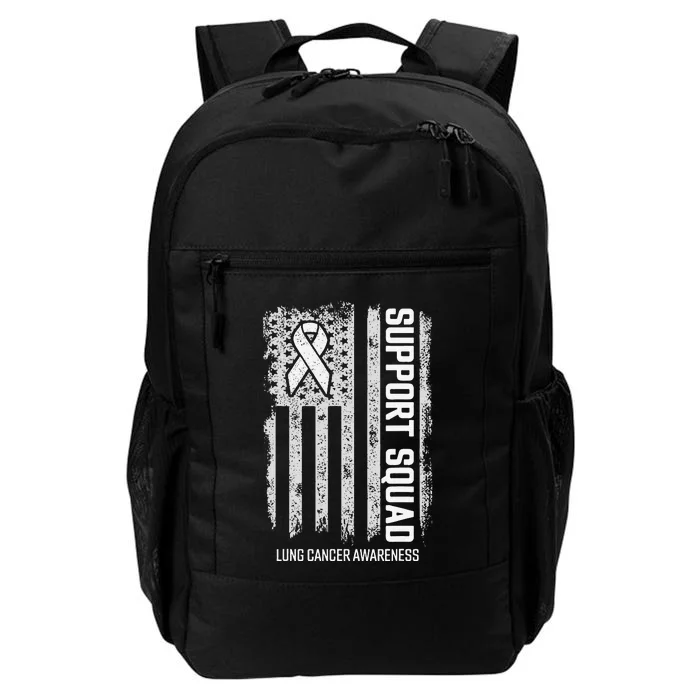 Lung Cancer Support Squad Lung Cancer Awareness Daily Commute Backpack