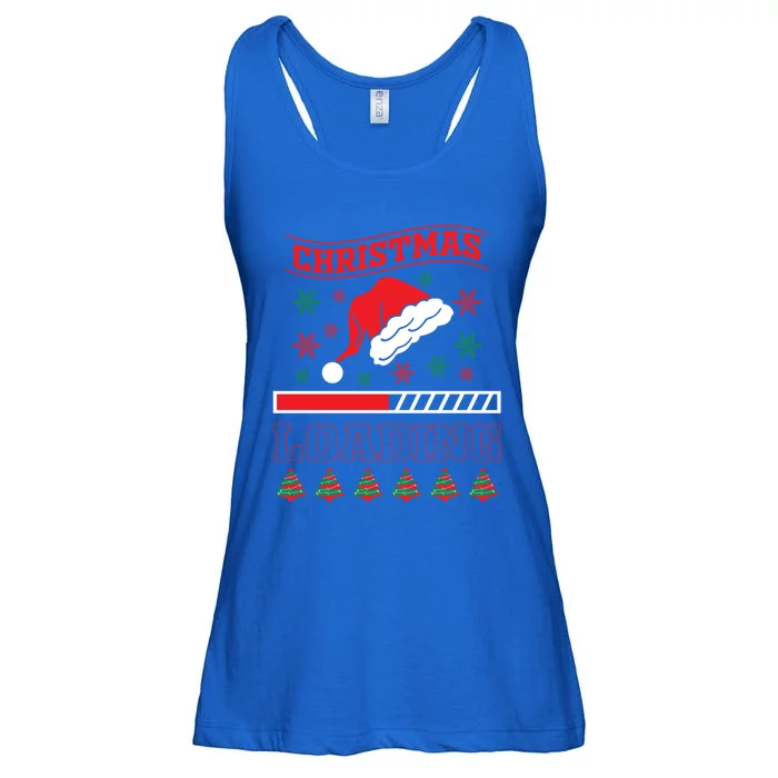 Loading Christmas Spirit Please Wait Xmas Video Games Lover Meaningful Gift Ladies Essential Flowy Tank