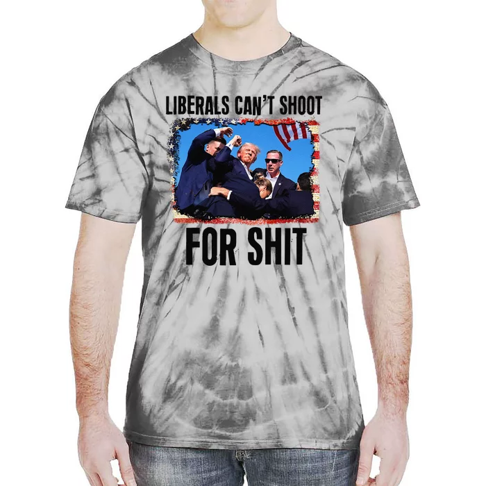 Liberals CanT School For Shit 2024 Tie-Dye T-Shirt