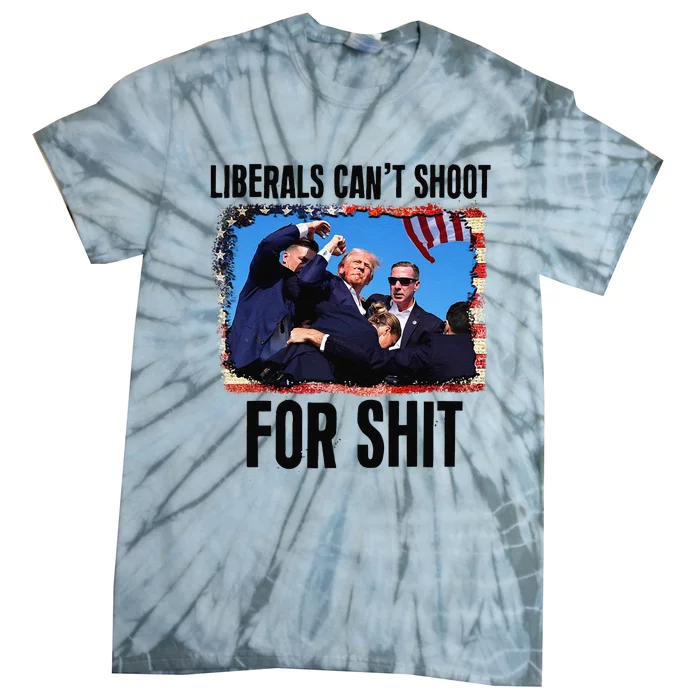 Liberals CanT School For Shit 2024 Tie-Dye T-Shirt