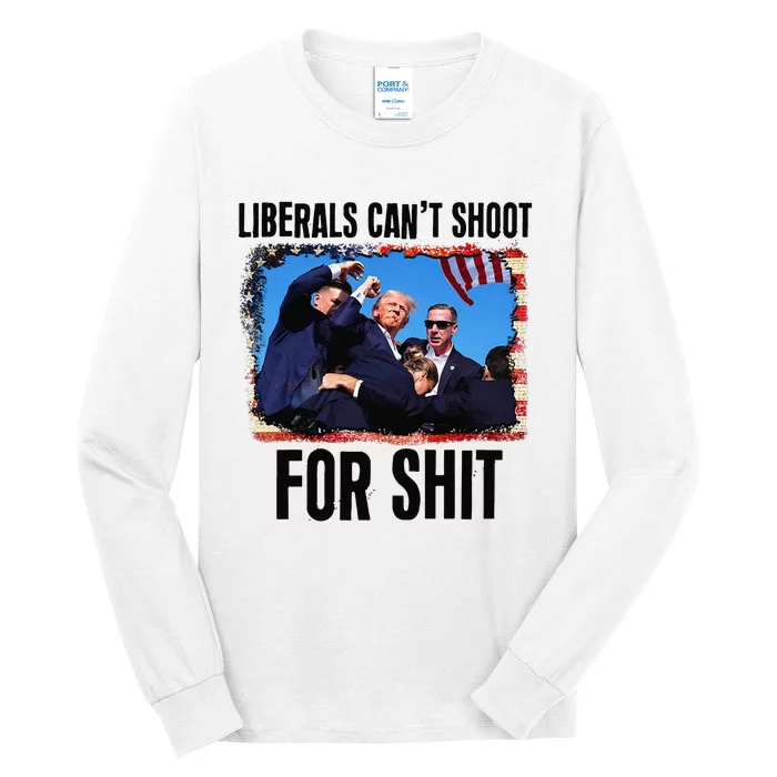 Liberals CanT School For Shit 2024 Tall Long Sleeve T-Shirt