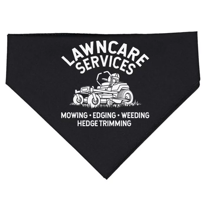 Lawn Care Services Zero Turn Mower USA-Made Doggie Bandana