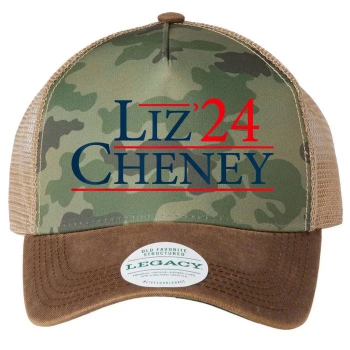 Liz Cheney Shirt For President 2024 USA Election Liz 24 Legacy Tie Dye Trucker Hat