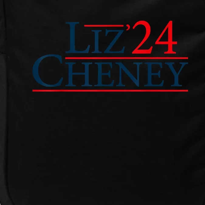 Liz Cheney Shirt For President 2024 USA Election Liz 24 Impact Tech Backpack