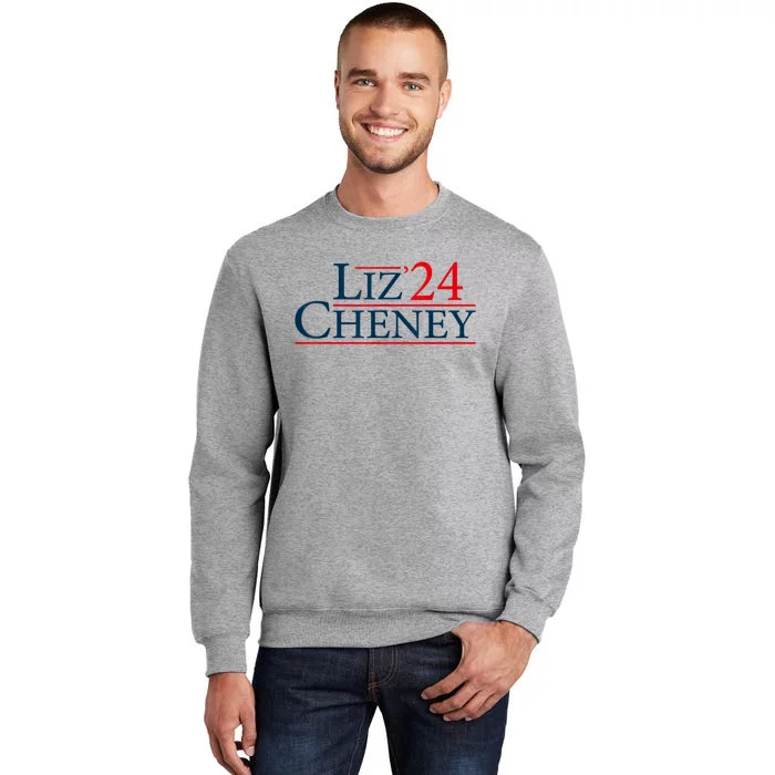 Liz Cheney Shirt For President 2024 USA Election Liz 24 Tall Sweatshirt