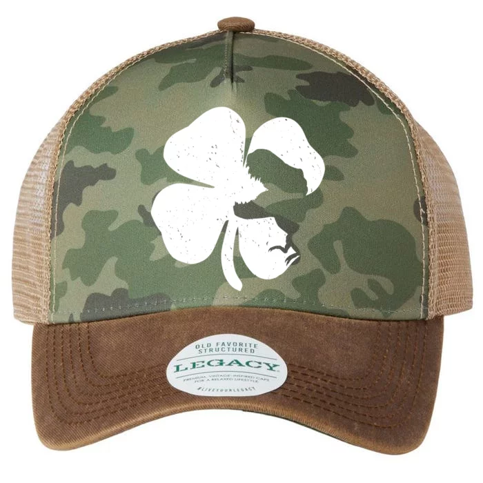 Lucky Clover St Patrick's Dinosaur Legacy Tie Dye Trucker Hat