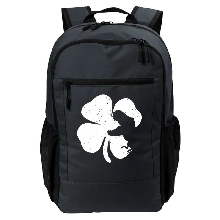 Lucky Clover St Patrick's Dinosaur Daily Commute Backpack