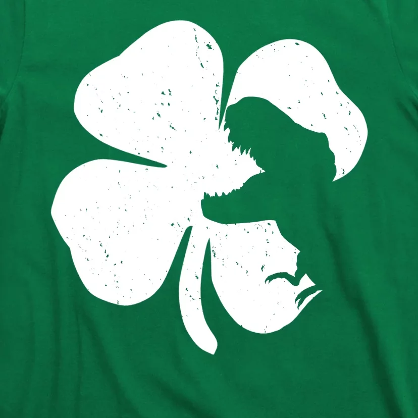 Lucky Clover St Patrick's Dinosaur T-Shirt