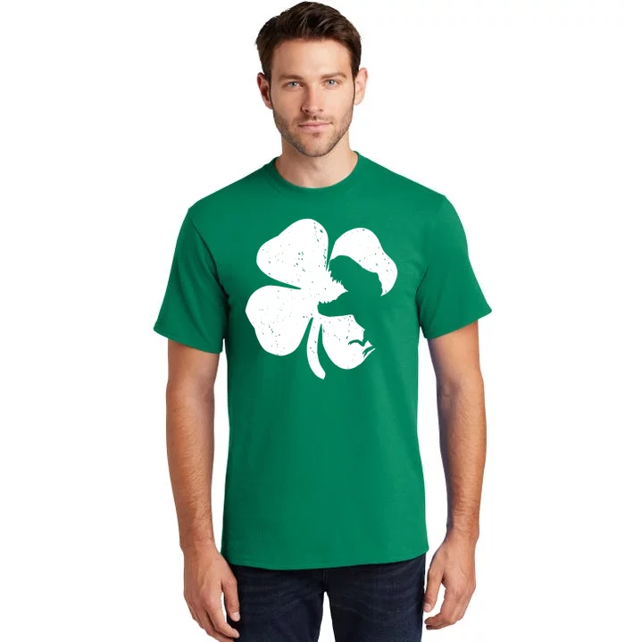 Lucky Clover St Patrick's Dinosaur Tall T-Shirt