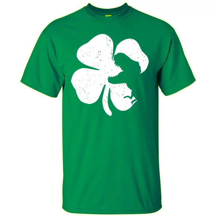 Lucky Clover St Patrick's Dinosaur Tall T-Shirt