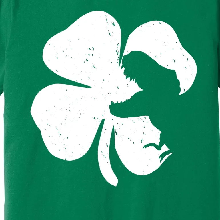 Lucky Clover St Patrick's Dinosaur Premium T-Shirt