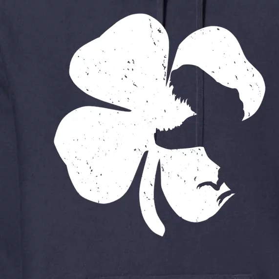 Lucky Clover St Patrick's Dinosaur Premium Hoodie