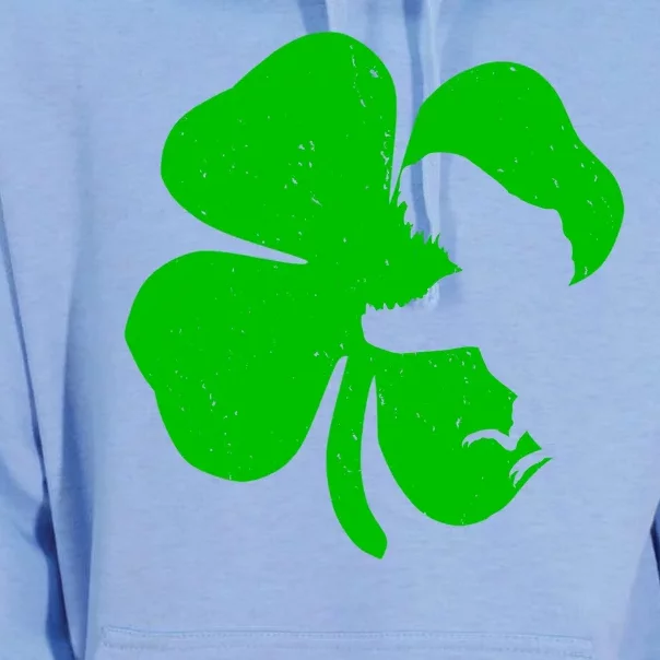 Lucky Clover St Patrick's Dinosaur Unisex Surf Hoodie