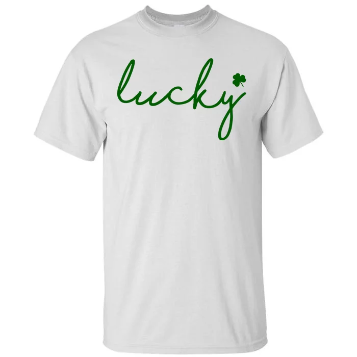 Lucky Clover St Patrick's Day Tall T-Shirt