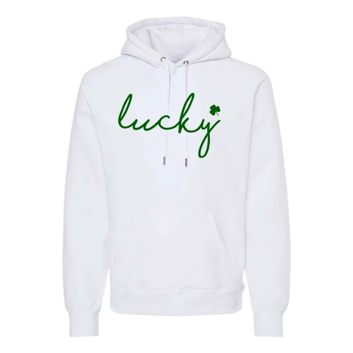 Lucky Clover St Patrick's Day Premium Hoodie