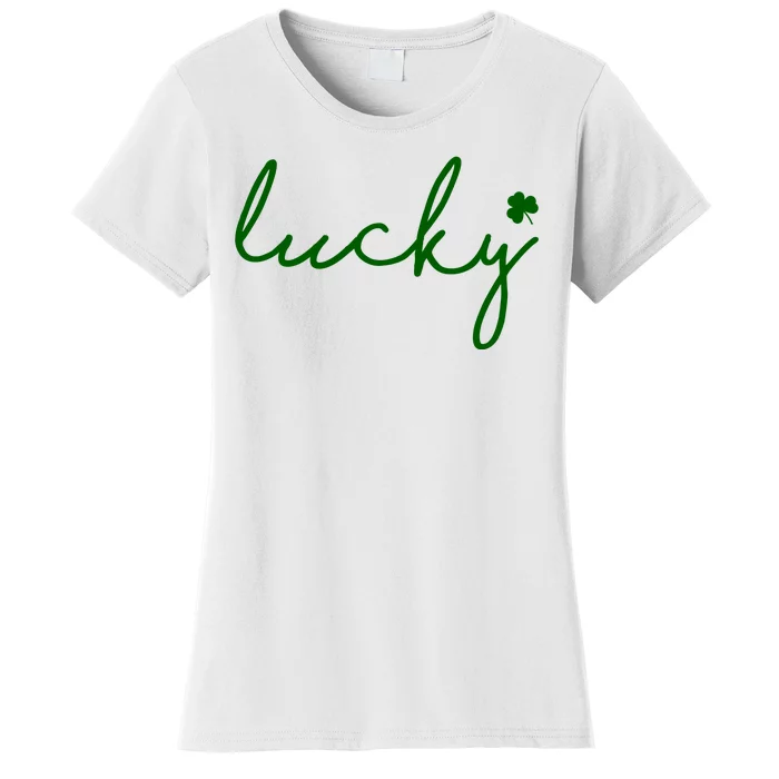 Lucky Clover St Patrick's Day Women's T-Shirt