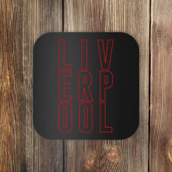 Liverpool City Tourist Souvenir Gift Uk England Coaster