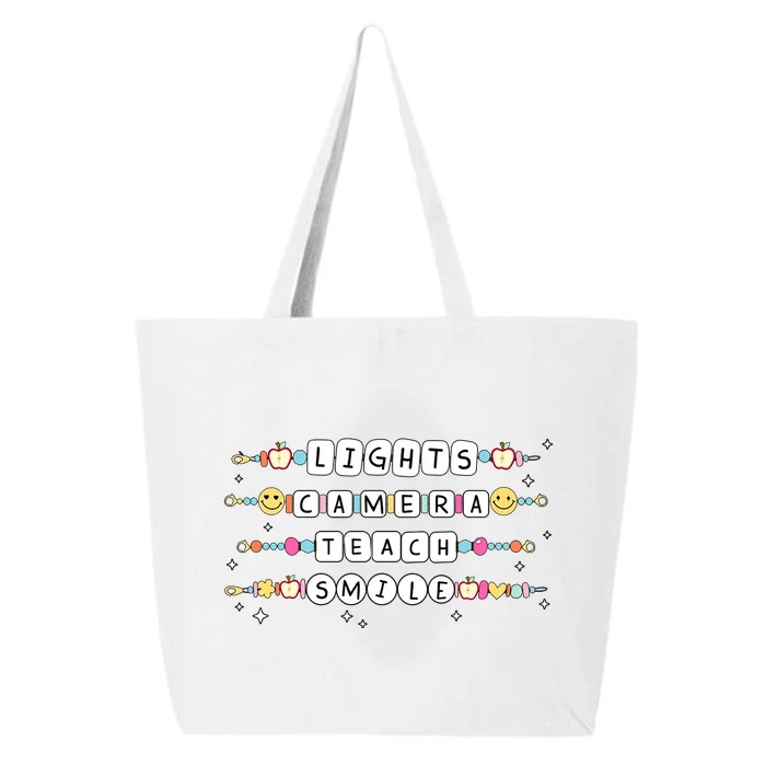 Lights Camera Teach Smile 25L Jumbo Tote