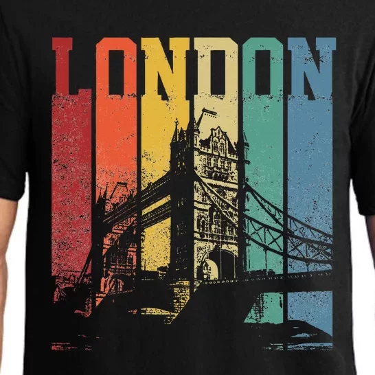 London City Tower Bridge England United Kingdom Pajama Set