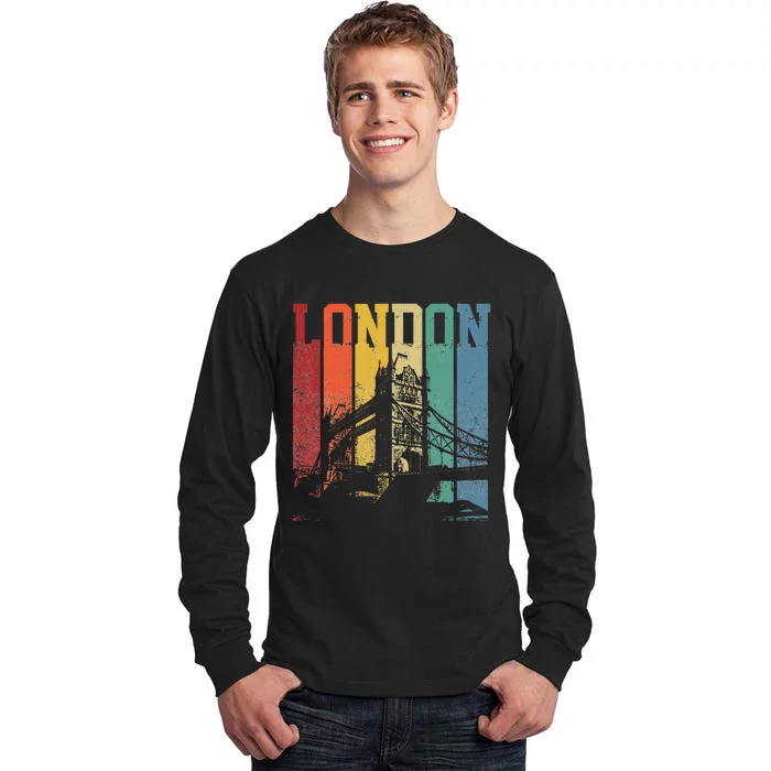 London City Tower Bridge England United Kingdom Tall Long Sleeve T-Shirt