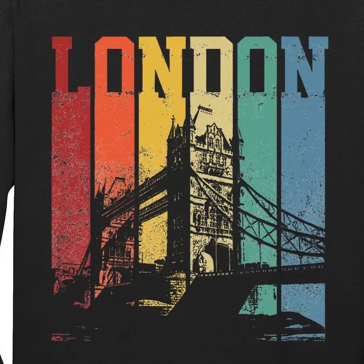 London City Tower Bridge England United Kingdom Tall Long Sleeve T-Shirt