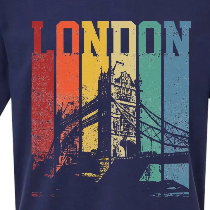 London City Tower Bridge England United Kingdom Sueded Cloud Jersey T-Shirt